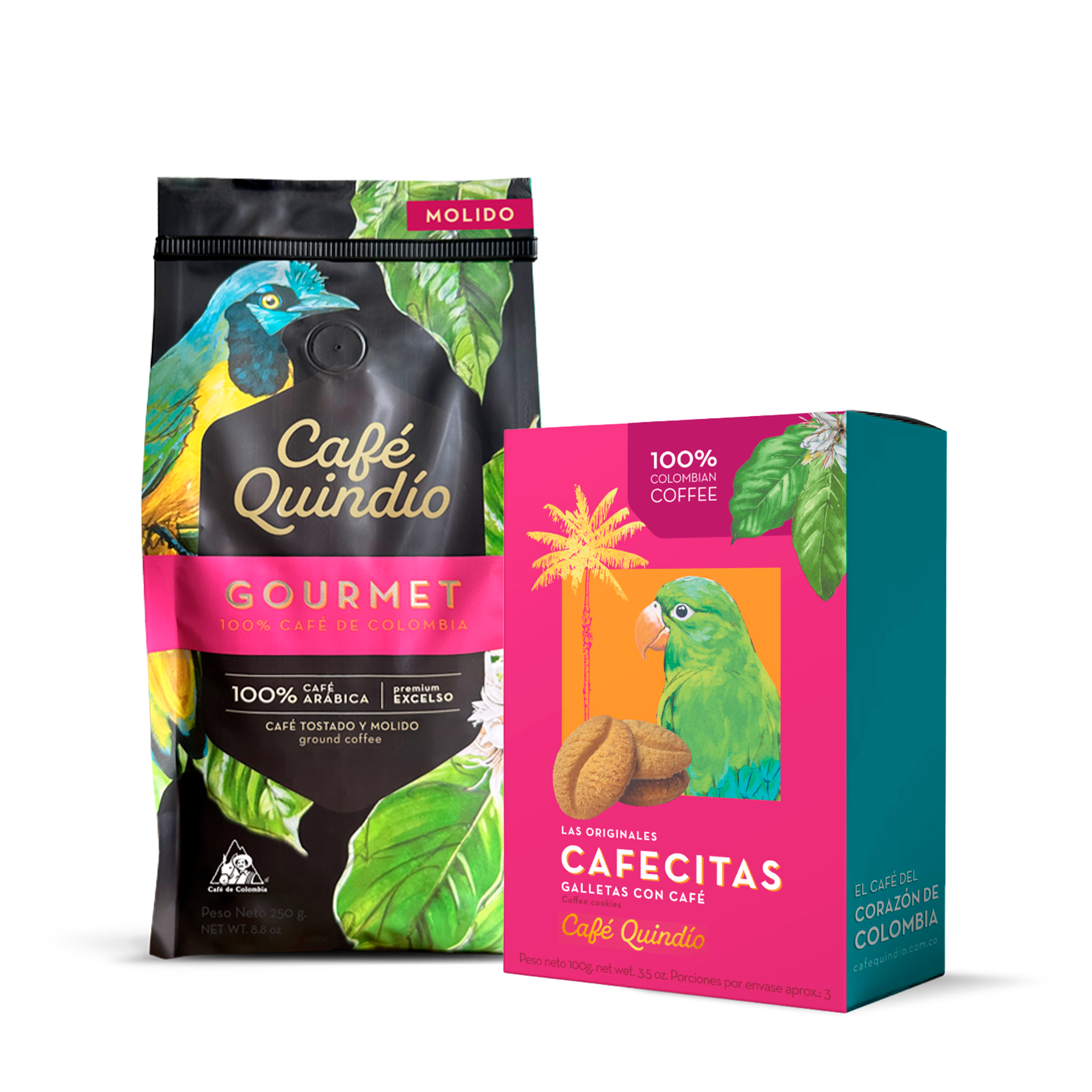 Quindío Coffee + Little Coffees | Colombian Gift in Chicago