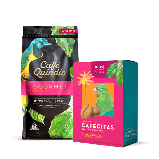 Quindío Coffee + "Cafecitas" Coffee Cookie
